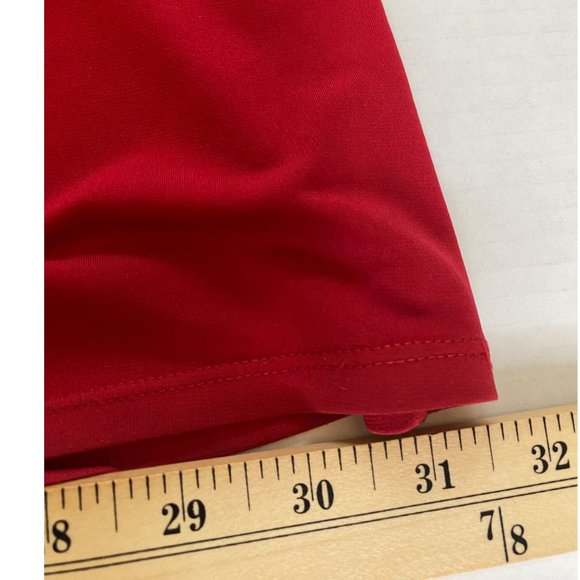 Laundry by Shelli Segal Womens Red Maxi Strapless Knit Lined Gown Size 0 - Picture 10 of 10